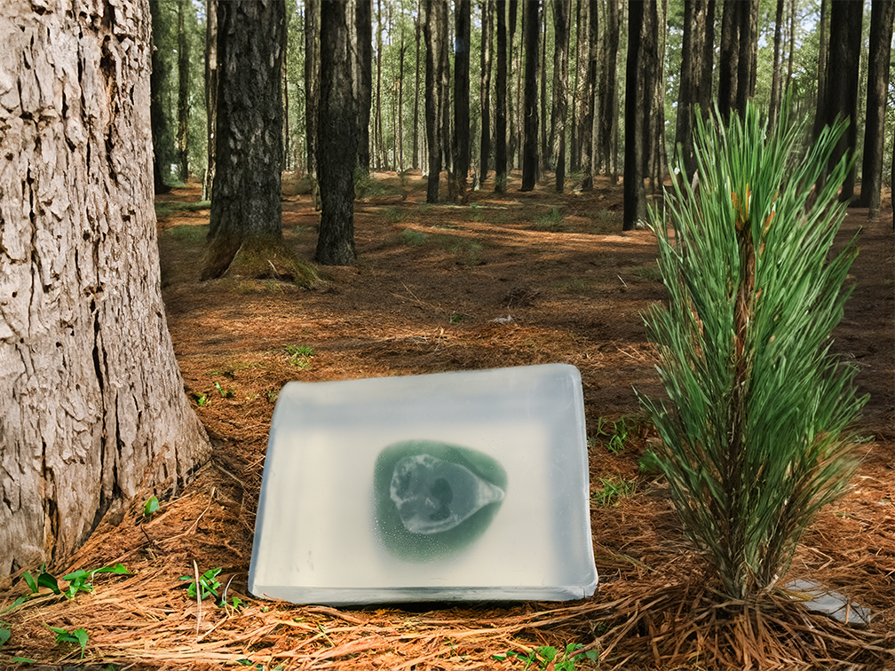 Heart Chakra Soap Bar With Green Aventurine