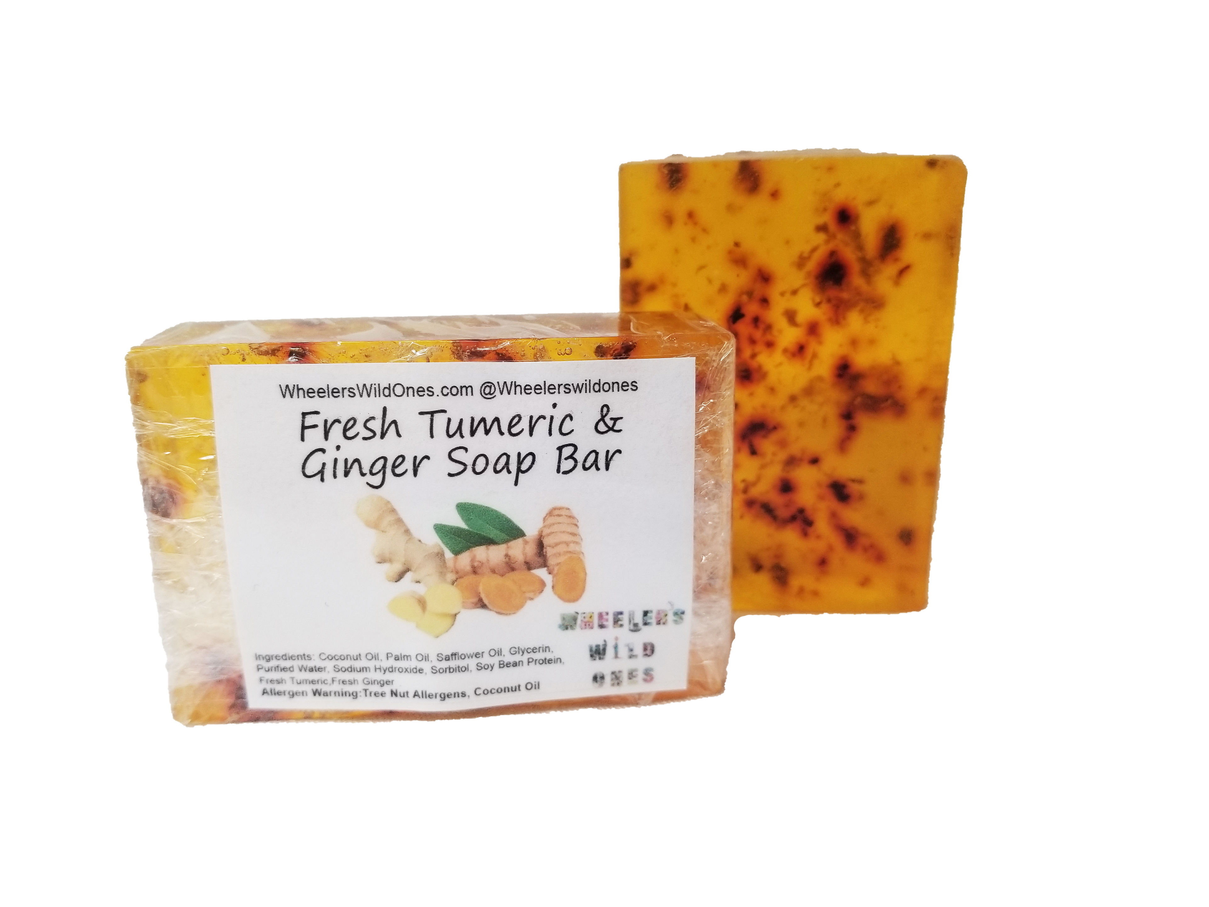 Fresh Turmeric & Ginger Soap Bar