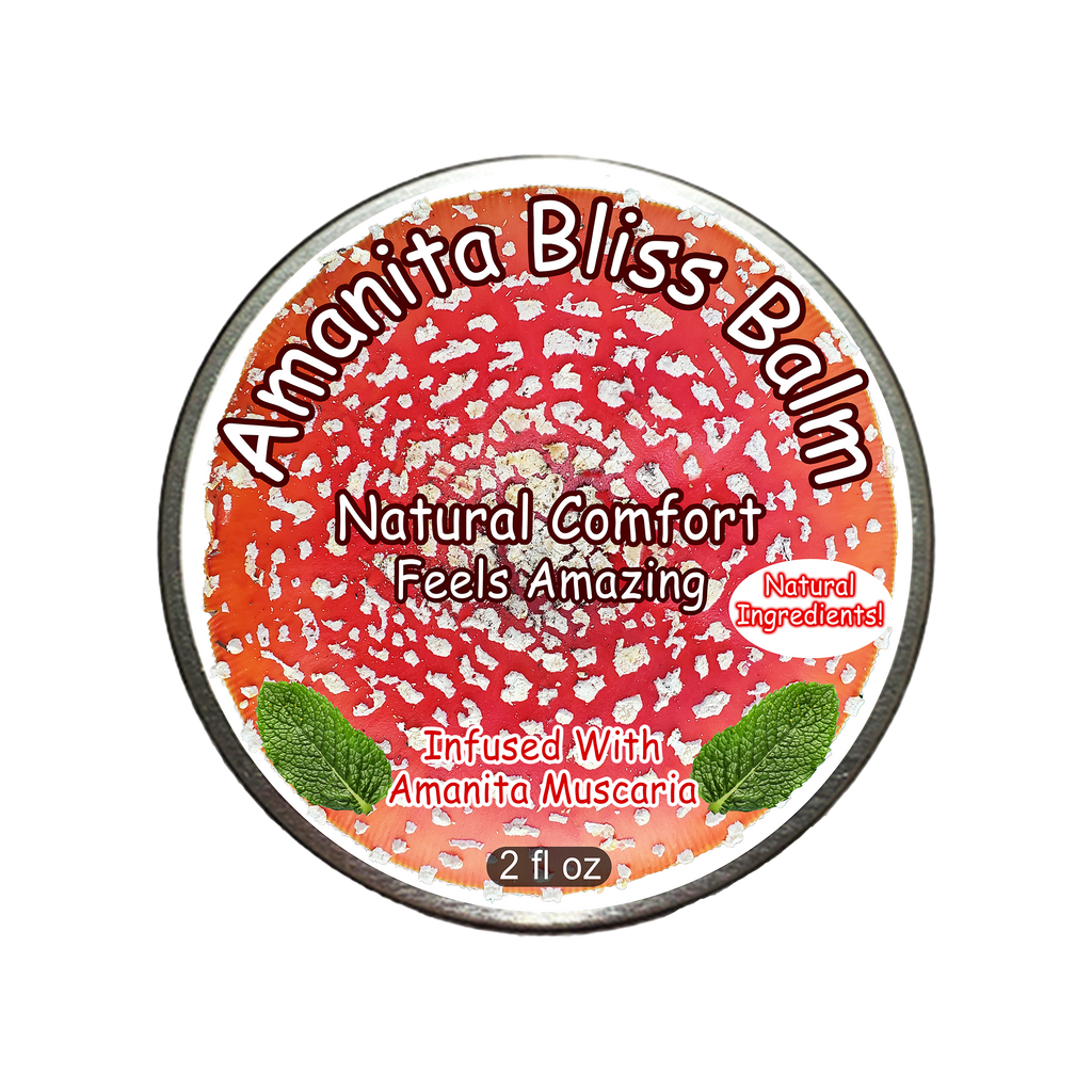 Amanita Bliss Balm- Natural Mushroom Relief For Tired Muscles & Sore Joints