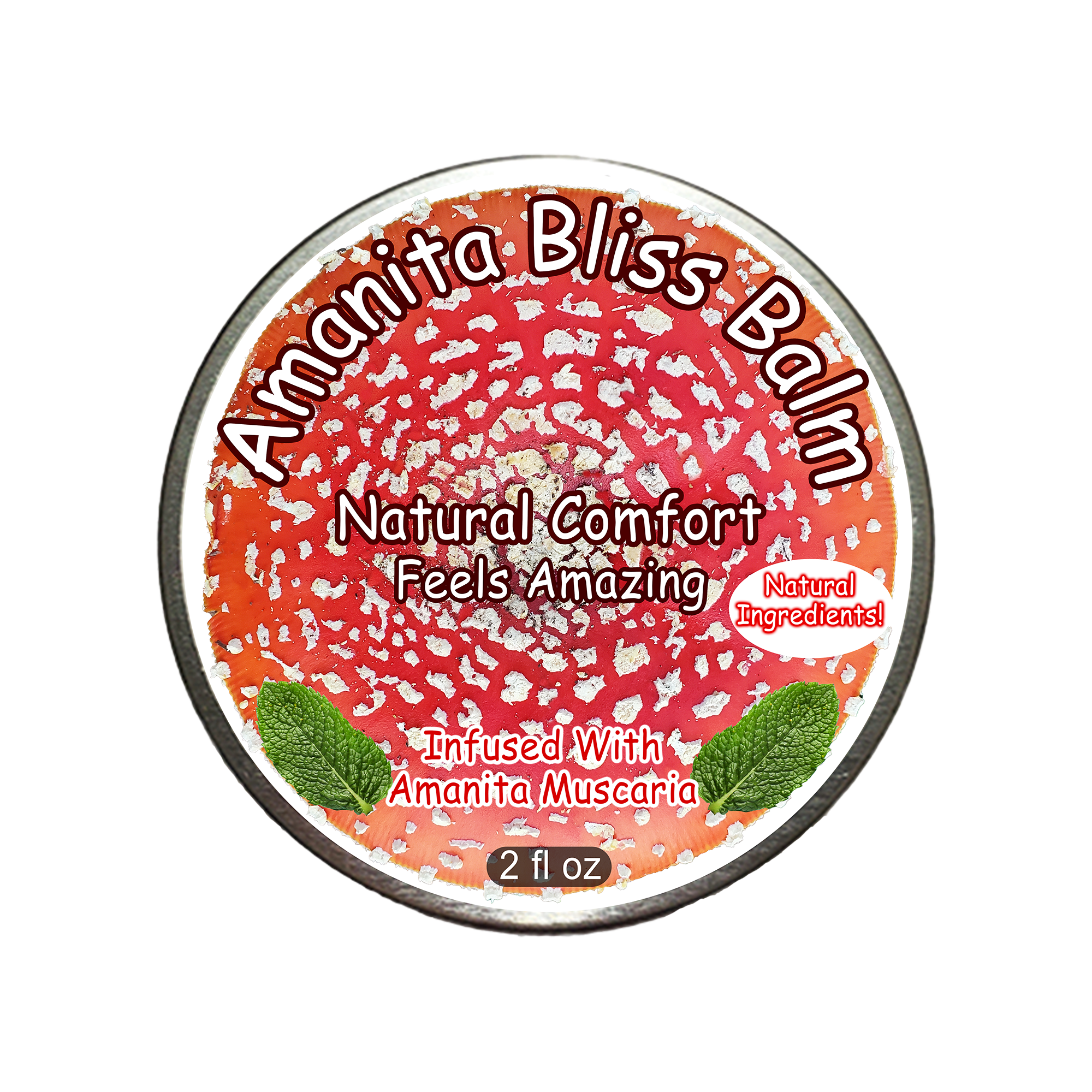 Amanita Bliss Balm- Natural Mushroom Relief For Tired Muscles & Sore Joints